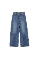 גינס WRANGLER LOOSE STRAIGHT  כחול חרוש