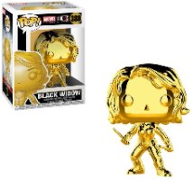 בובת פופ Marvel Studios 10: Black Widow Chrome 380 POP FUNKO