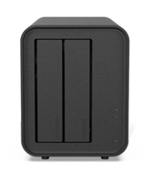 שרת אחסון Terramaster F2-424 2-BAY NAS N95 8GB DDR5 2.5GbE