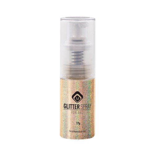 ספריי נצנצים Glitter spray gold