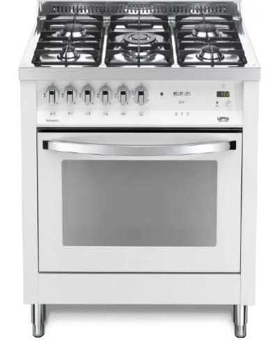 תנור משולב כיריים 70 ליטר דגם LOFRA PBP76MFCI לופרה לבן