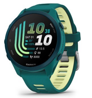 שעון ספורט חכם גרמין FR170 ירוק צהוב מיוזיק - Garmin Forerunner 170 Music
