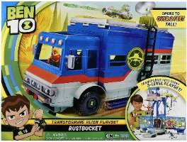 משאית ראסטבקט טרנספור מסדרת בן 10- Rustbucket Deluxe Transforming Vehicle Ben 10