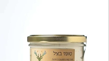 טופז - גבינת שמנת קשיו בצל