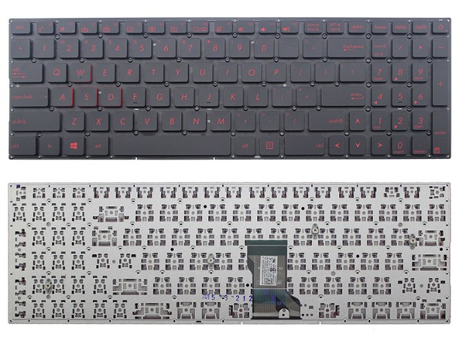 החלפת מקלדת למחשב אסוס ASUS G501 Q501 N501 UX501 UX501JW N541 Laptop Keyboard