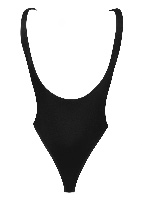 Black Backless Overall