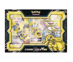 Pokemon TCG: Zeraora VMAX & VSTAR Battle Box Set קלפי פוקימון מקוריים מארז וי זראורה