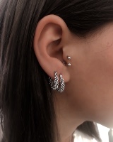 Gilda Earrings Silver