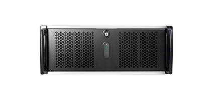 Rackmount 4U RM41300 3×5.25 + 1×3.5 + 12cm front fan