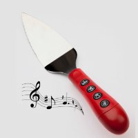 סכין הגשה מנגנת לעוגה Musical Cake Knife - מארז לא מושלם