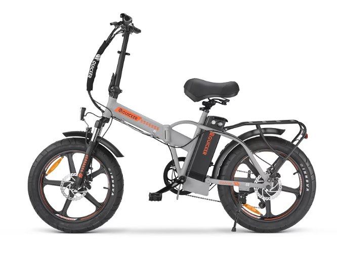 אופניים חשמליים קוויקר ג'י טי 48 וולט 10 אמפר - QUICKER GT 48V/10A