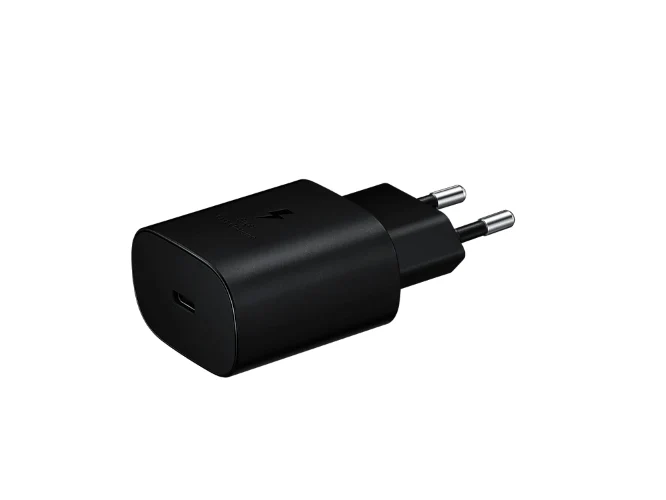 מטען מקורי מהיר שחור SAMSUNG 25W TYPE C