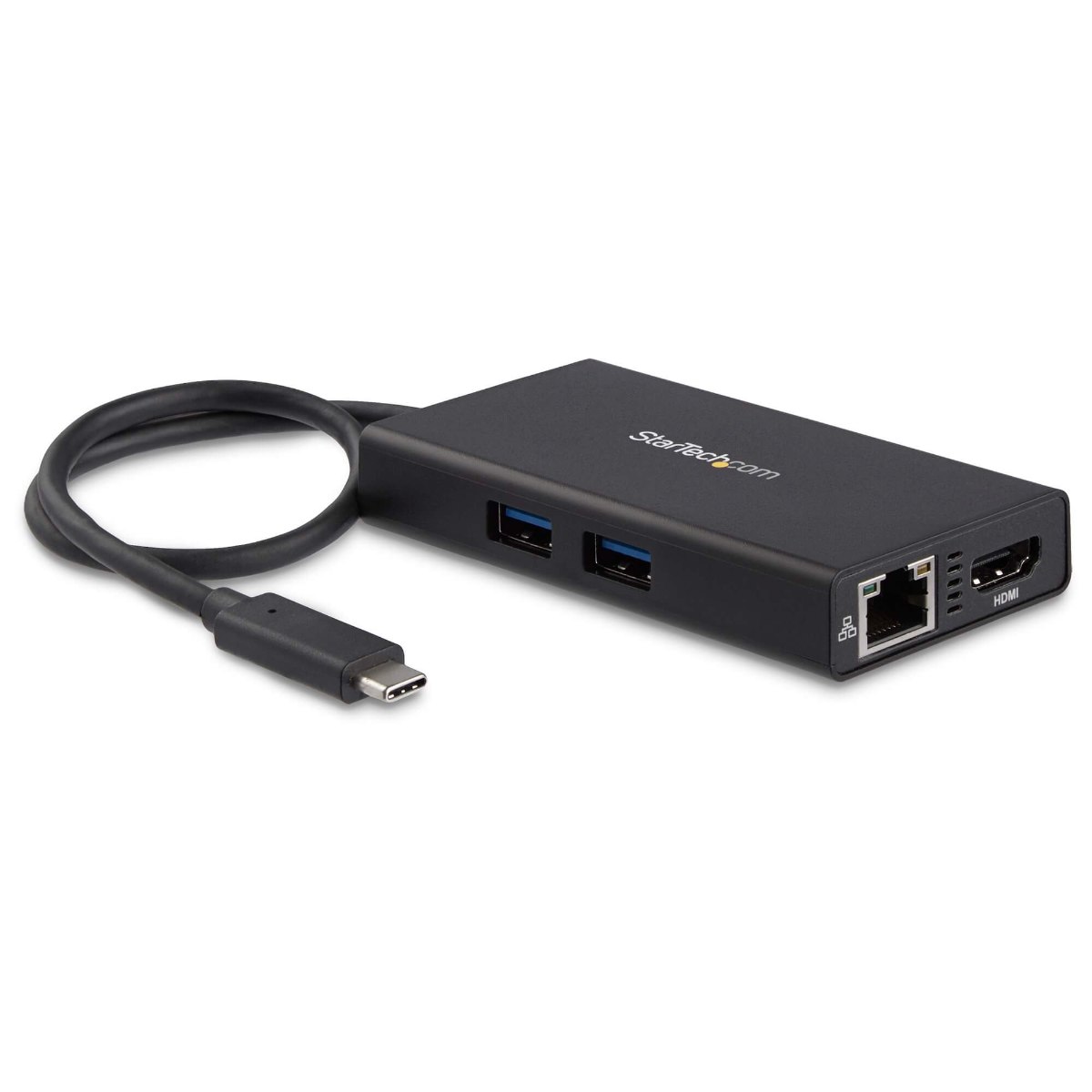 Startech USB-C Multiport Adapter 4K HDMI 2xUSB-A Ports 60W 1G Lan MAC & Windows
