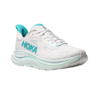 HOKA CLIFTON 10 נעלי ספורט נשים הוקה קליפטון 10 בצבע לבן/כחול סיאלו | רוחב לבחירה