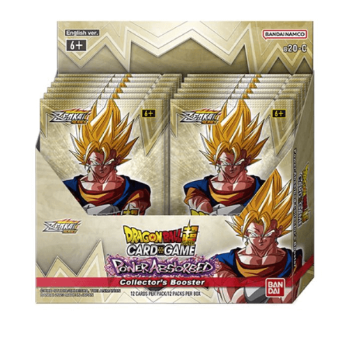 Dragon Ball TCG: Power Absorbed Collector's B20-C Booster Box קלפי דרגון בול מקוריים בוסטר בוקס