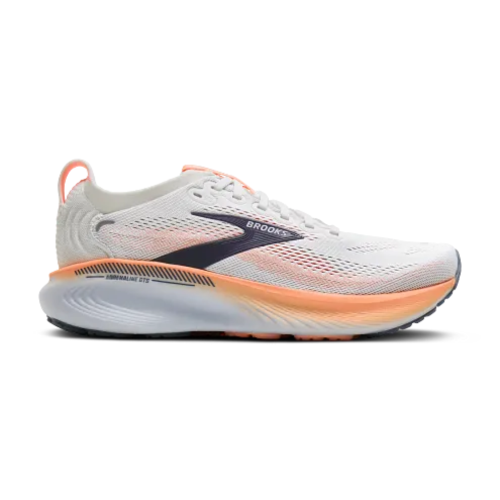 Adrenaline GTS 25 נעלי ריצה נשים רוחב B MEDIUM צבע לבן כתום משולב