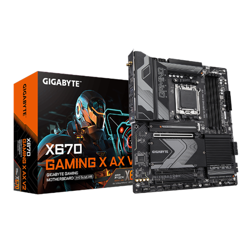 לוח Gigabyte X670 Gaming X AX V2 AM5 PCIE 5.0 DDR5 WIFI 6E