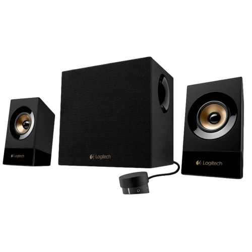 מערכת סאונד למחשב Logitech Z533 עם סאבוופר וחיבור עד 3 מכשירים