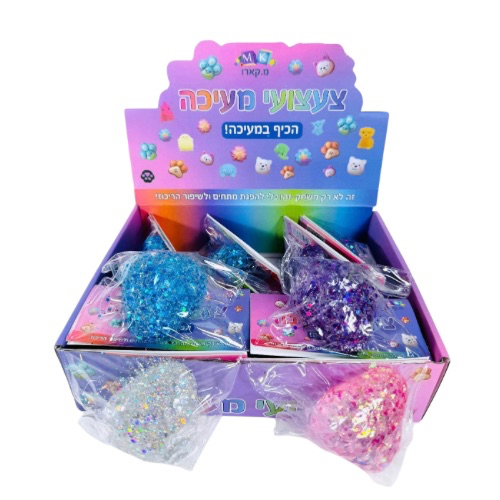 סקווישי פינצ׳י תות נצנצים - SQUISHY PINCHY MKD 5357