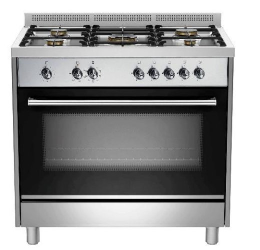 תנור משולב כיריים 90 ס"מ מבית SAUTER סאוטר דגם SOC9055