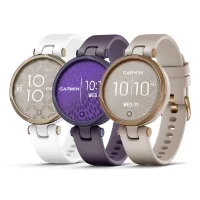 Lily Sport Midnight Orchid Bezel with Deep Orchid Case and Silicone Band