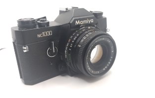 Mamiya NC1000 + 50 2 lens k186461 מצלמת פילם