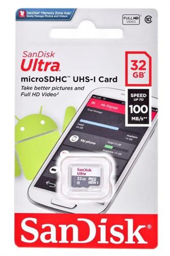 כרטיס זכרון 32GB סנדיסק - SDSQUNR