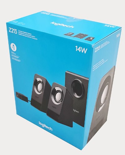 סט רמקולים LogiTech 2.1 למחשב 14W בהספק Z213