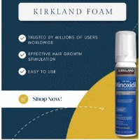 מינוקסידיל קצף 5% לגבר – 1 חודשים | Minoxidil Foam Kirkland ב149 שח בלבד!
