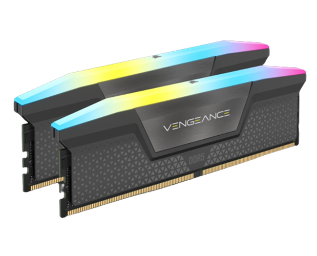 זכרון לנייח Corsair Vengeance RGB DDR5 64GB 2X32 6000Mhz C38