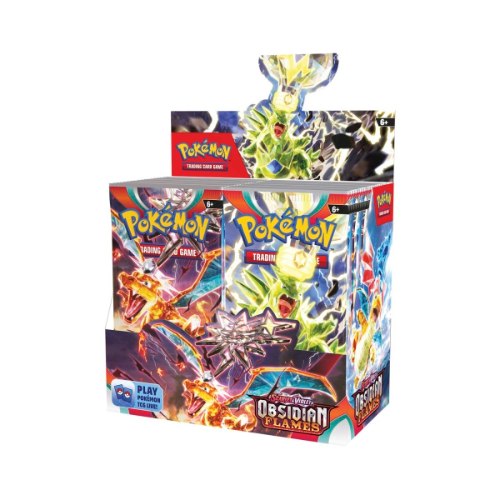 קלפי פוקימון בוסטר בוקס 2023 Pokémon TCG: Scarlet & Violet - Obsidian Flames Booster Box