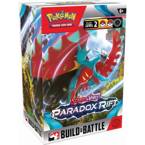 קלפי פוקימון בילד אנד באטל Pokémon TCG: Scarlet & Violet Paradox Rift Build & Battle Box