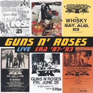 GUNS N ROSES/LIVE ERA '87-'93 - 4LP