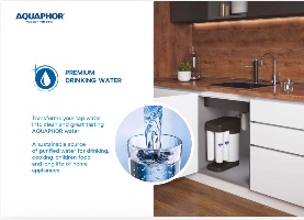 מערכת אוסמוזה הפוכה Aquaphor Ro-102S כולל התקנה ומסנן ph מקורי - כולל מיני בר למים חמים וקרים במתנה