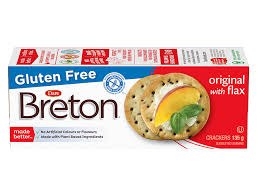 קרקר עם זרעי פשתן ללא גלוטן Breton