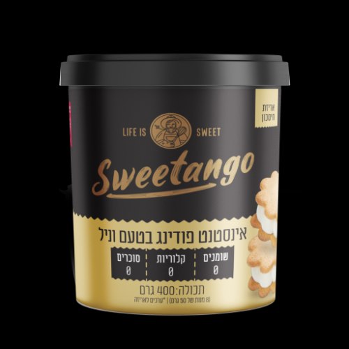 אינסטנט פודינג וניל סוויטאנגו אריזת חיסכון 400 גרם