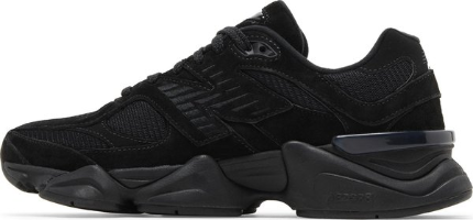 New Balance 9060 Triple Black Suede