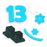 קישוט מבצק סוכר - בר מצווה