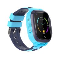 קידיווטש - שעון טלפון GPS חכם לילדים בצבע כחול - Kidiwatch Kidimax 4G