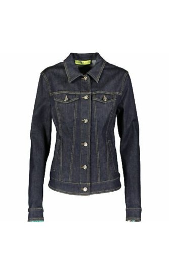 VERSACE JEANS Women's Blue Denim Jacket Size M