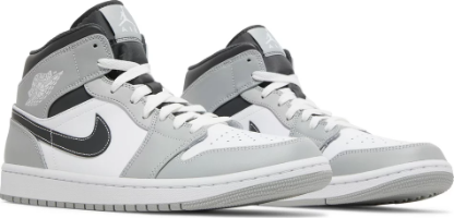 Air Jordan 1 Mid Light Smoke Grey