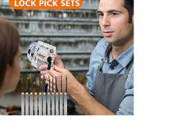 בחירת נעל ערכת כלים עיסוק עם ברור שקוף מנעול Unlocking כלי ערכת למתחילים