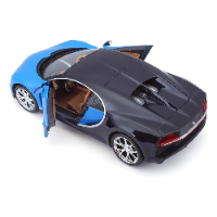 מאיסטו - דגם מכונית בוגאטי שירון כחולה - Maisto Bugatti Chiron 1:24
