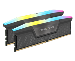 ז. לנייח Corsair Vengeance RGB 64GB 2X32 DDR5 6000Mhz C30