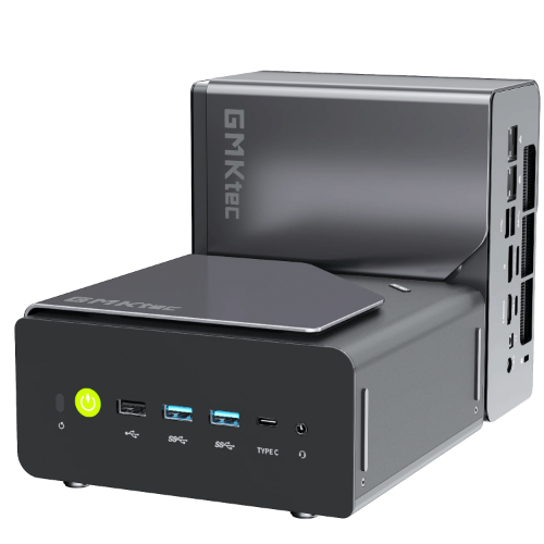 מחשב נייח קטן GMKtec K12 Plus AMD R7 H255 32GB DDR5 1TB WIN11PR