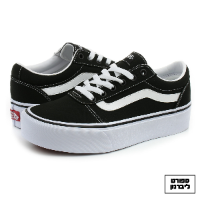 VANS|ואנס - VANS WARD PLATFORM ואנס וורד פלטפורמה שחור לבן