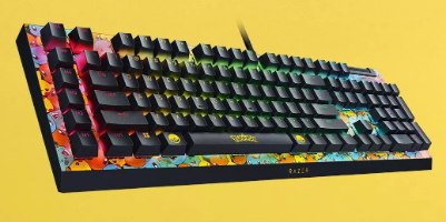 מקלדת גיימינג מכנית חוטית Razer BlackWidow V4 X Pokémon Kanto Starters Edition – תמונה 3