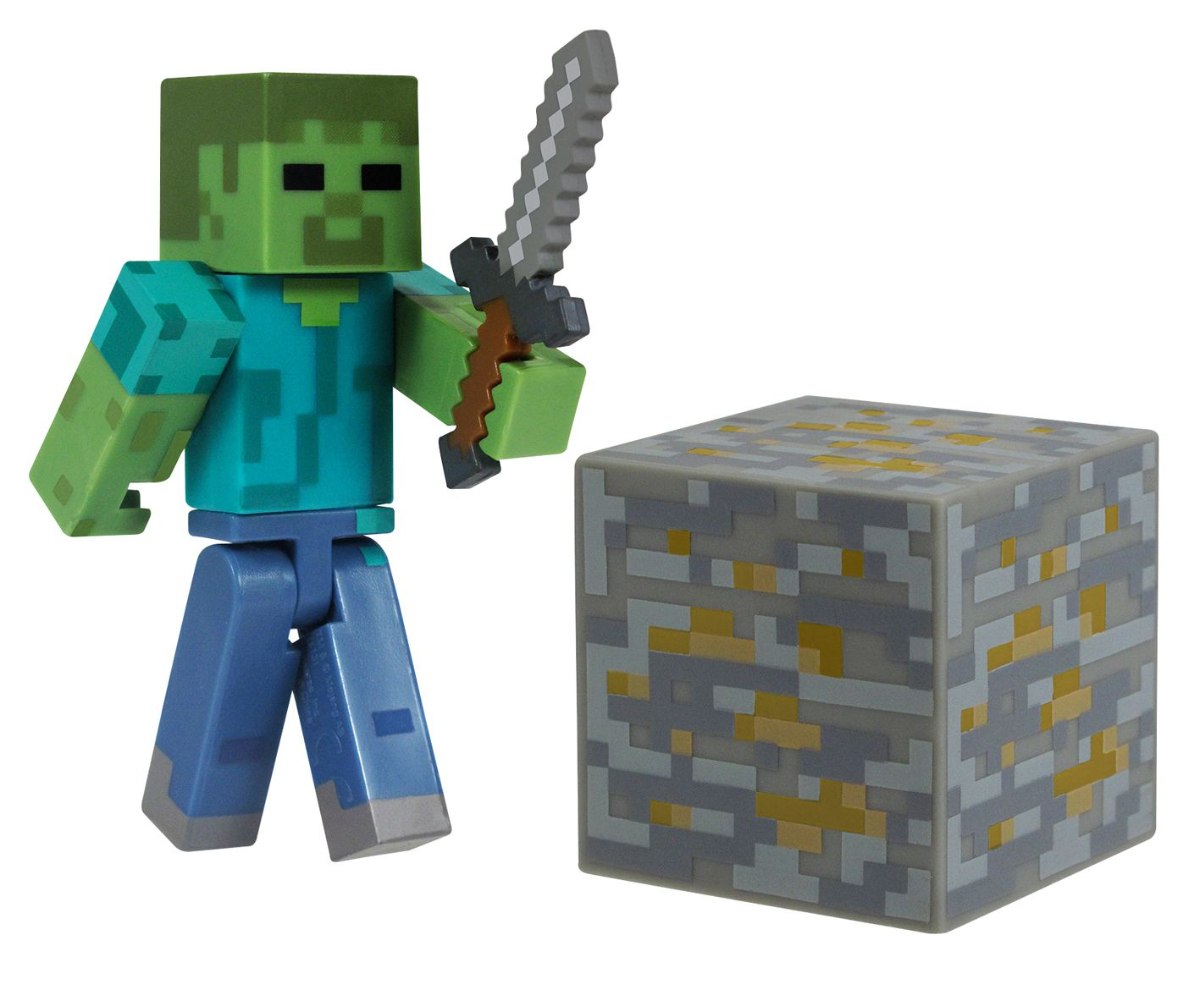 מיינקראפט - בובה זומבי - MINECRAFT - דמויות ממשחקי מחשב