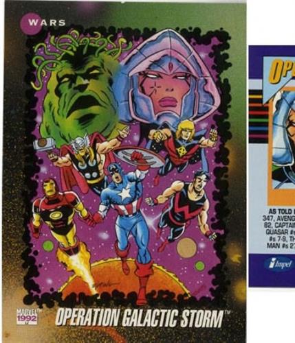 קלף בודד מארוול marvel - operation galactic storm - Universe Series 3 - 186