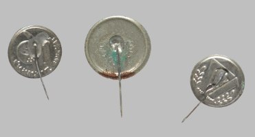 לוט של 3 סיכות דש ליום העצמאות- 1964, 1965, 1976, וינטאג' ישראל